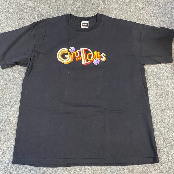 Guys and Dolls T-shirt XL Black Vintage Made in USA Doug Johnson 1992